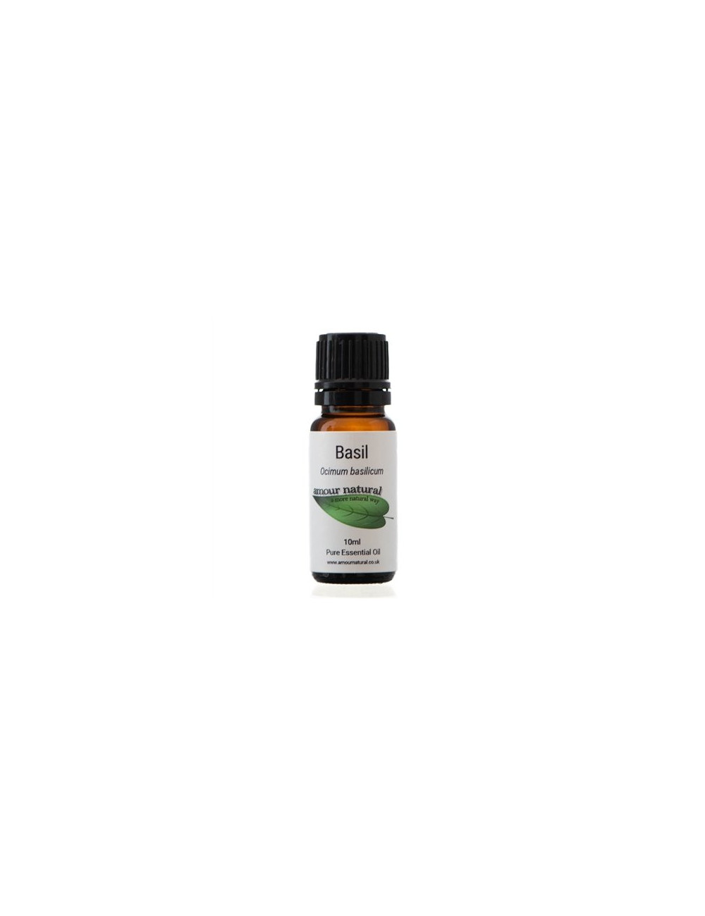 Basil Pure Essential Oil 10ml, Amour Natural
