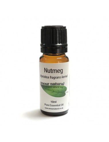 Nutmeg Pure Essential Oil 10ml, Amour Natural