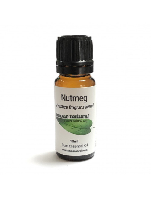 Nutmeg Pure Essential Oil 10ml, Amour Natural