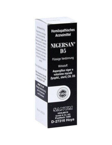 SANUM NIGERSAN D5 DROPS 10ML SANUM HOMEOPATHIC REMEDY