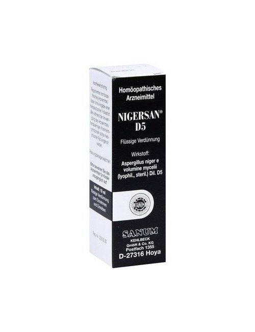 SANUM NIGERSAN D5 DROPS 10ML SANUM HOMEOPATHIC REMEDY