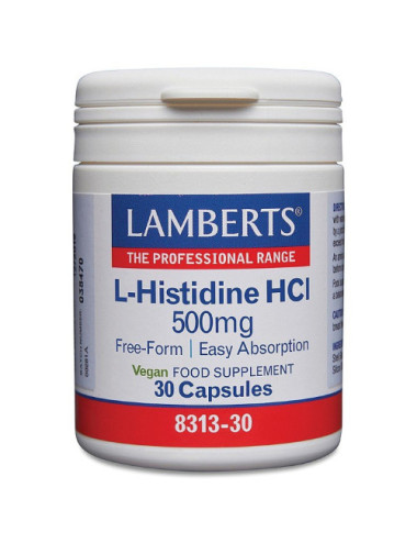 L-Histidine HCl 500mg Lamberts