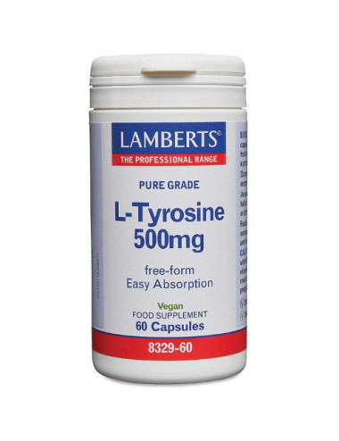L-Tyrosine 500mg Lamberts