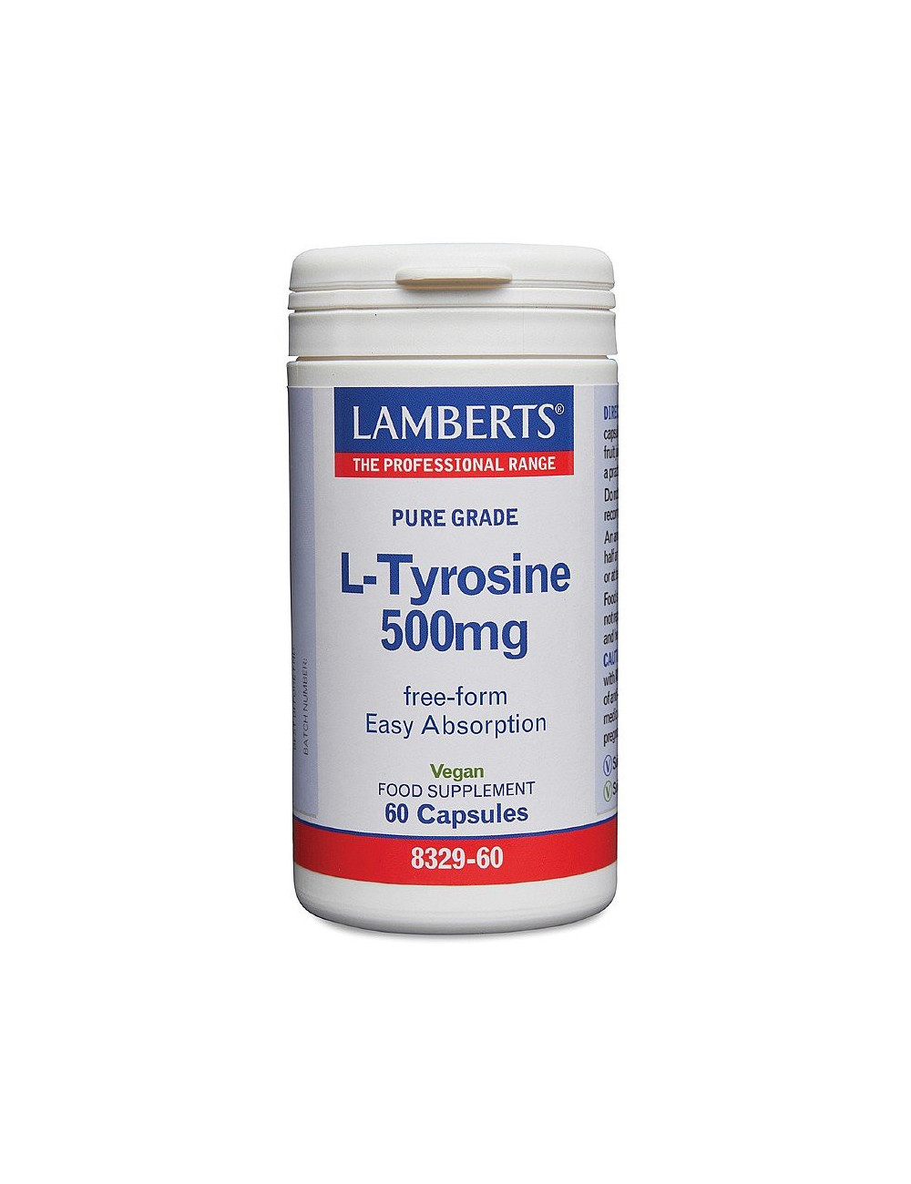 L-Tyrosine 500mg Lamberts
