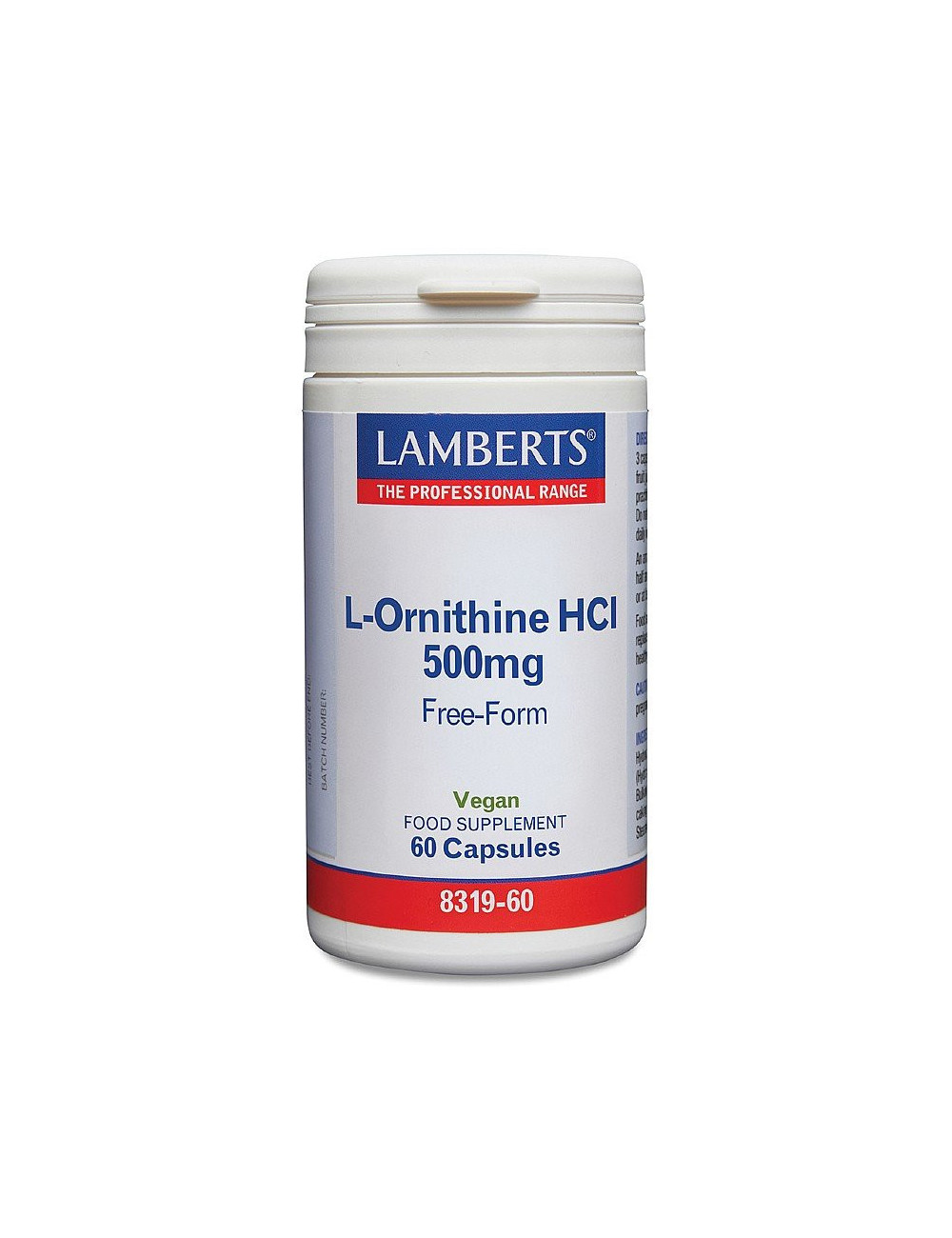 L-Ornithine 500mg Lamberts