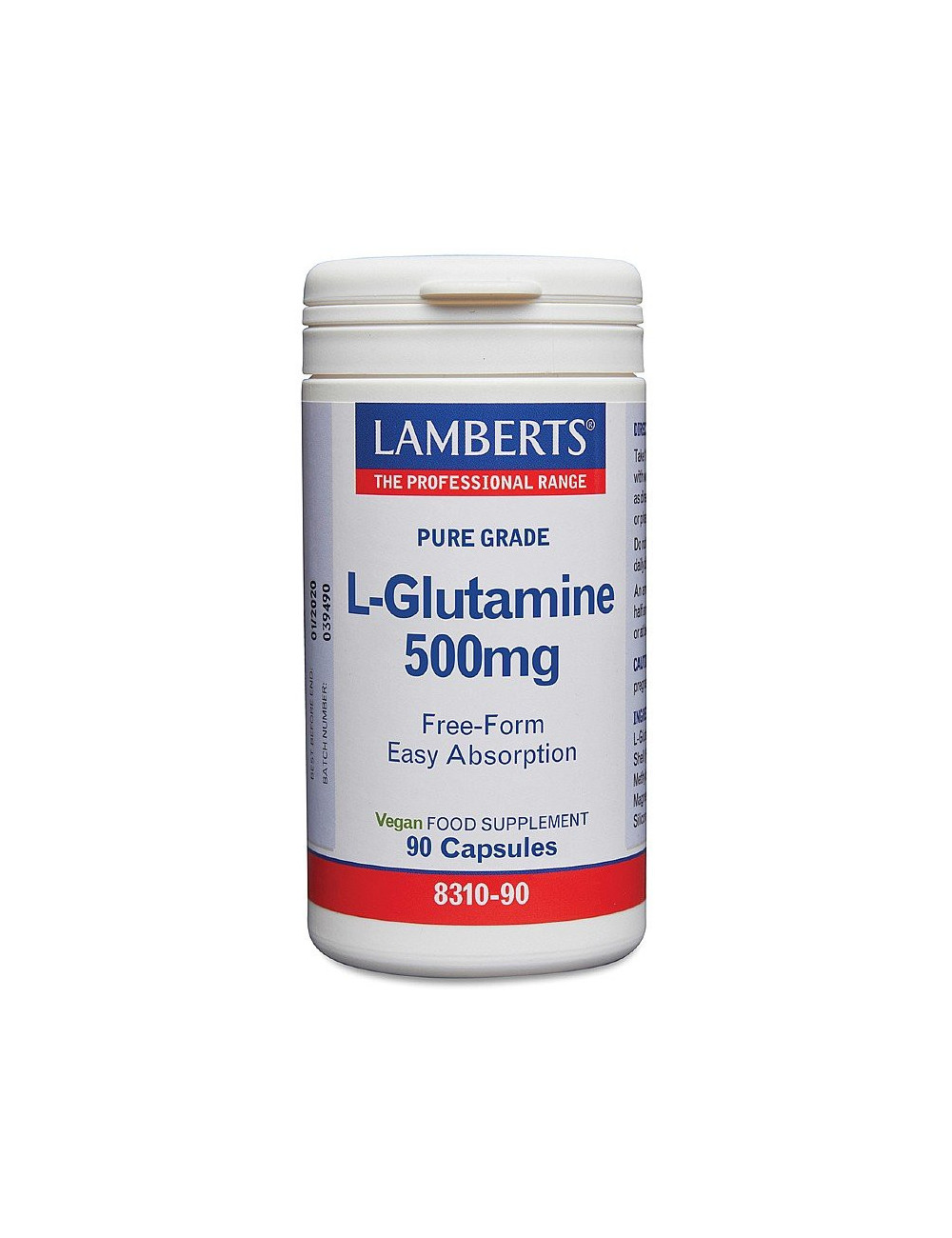 L-Glutamine 500mg Lamberts