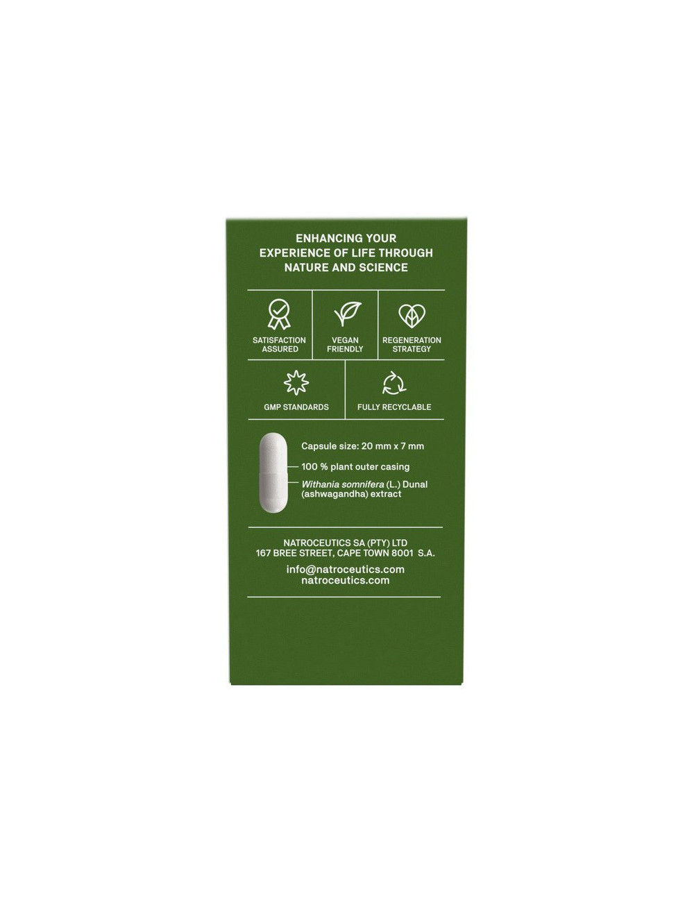 Natroceutics Bioactive Ashwagandha extract 4800mg per capsule, 60 capsules