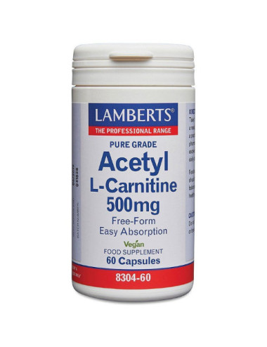Acetyl L-Carnitine 500mg Lamberts