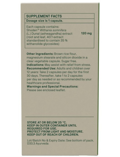 Natroceutics Bioactive Ashwagandha extract 4800mg per capsule, 60 capsules