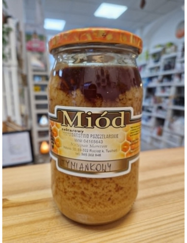 Natural Thyme Honey 1kg, Pure, Organic, Unheated / Miód tymiankowy