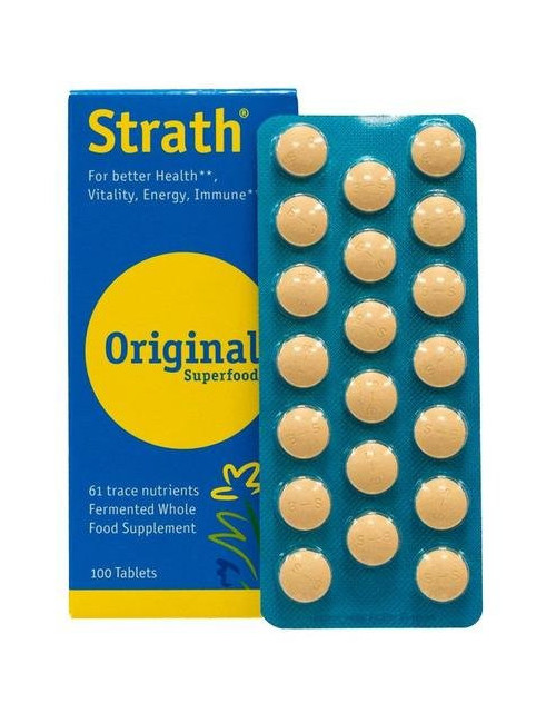Strath® Original Herbal Yeast Tablets 100s | Energy & Focus Support Supplement