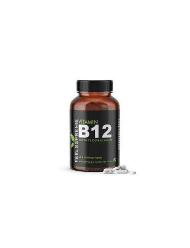 Vitamin B12 – 1000mcg, 60 tablets, Feel Supreme
