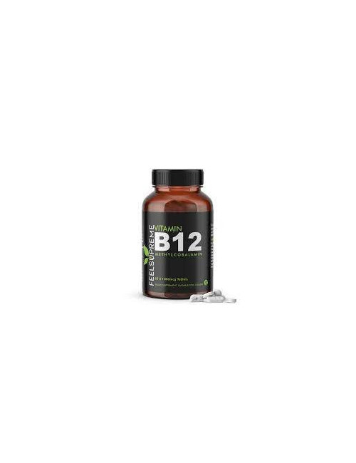 Feel Supreme Vitamin B12 1000mcg 60 Tablets | Energy & Nervous System Support