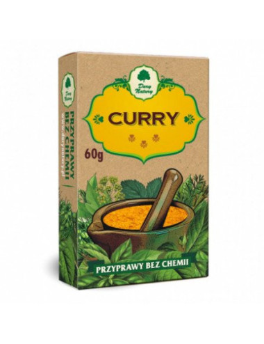 CURRY 60g, No chemicals, Dary Natury