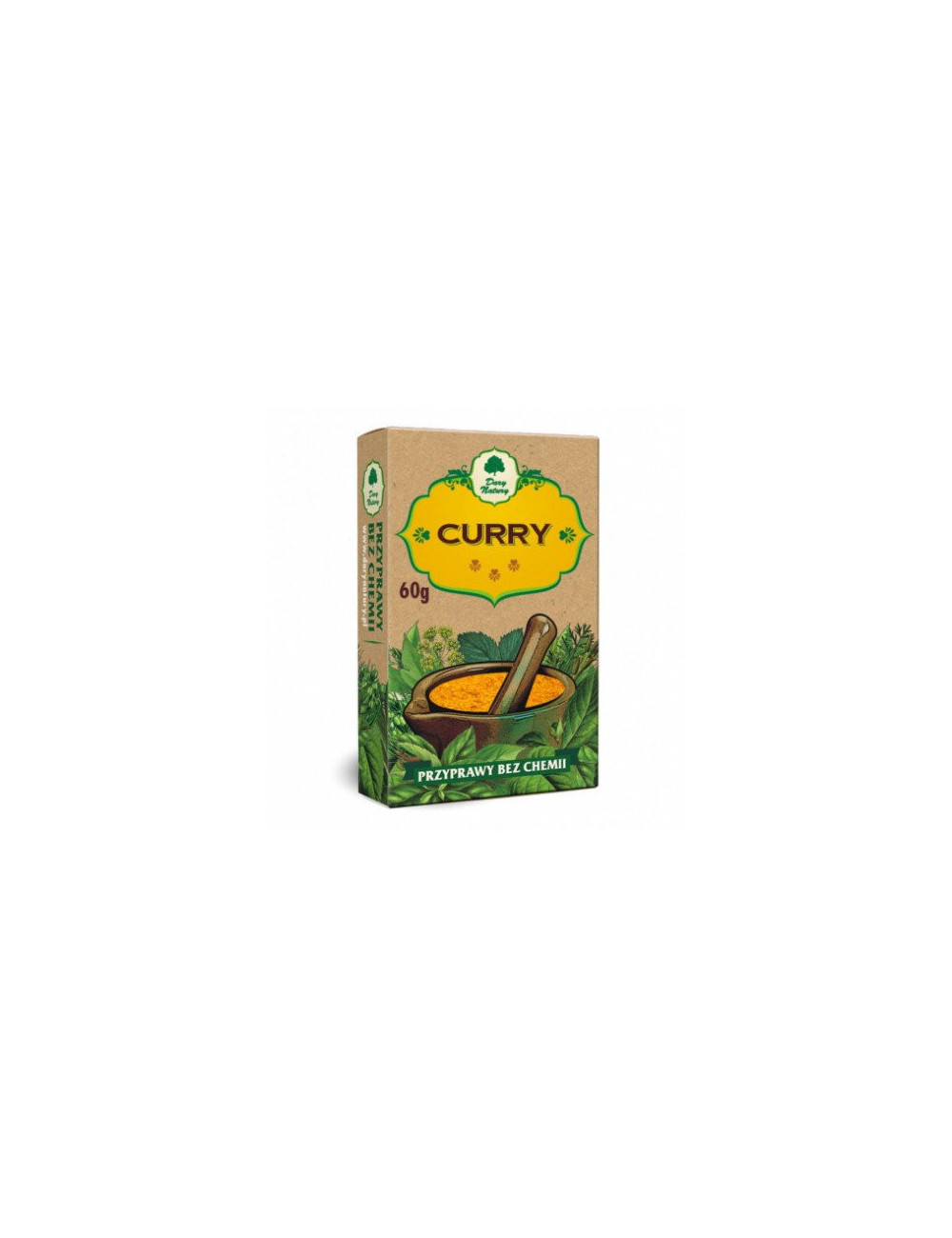 CURRY 60g, No chemicals, Dary Natury