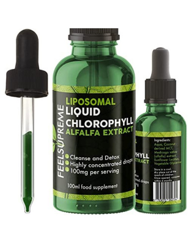 Liposomal Liquid Chlorophyll, 100ml Feel Supreme