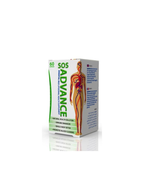 SOS Advance Enteric Botanical Capsules 60 | Nano Essential Oil Complex