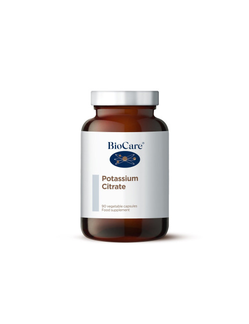 Potassium Citrate 100mg Capsules Vegan BioCare 90 Count