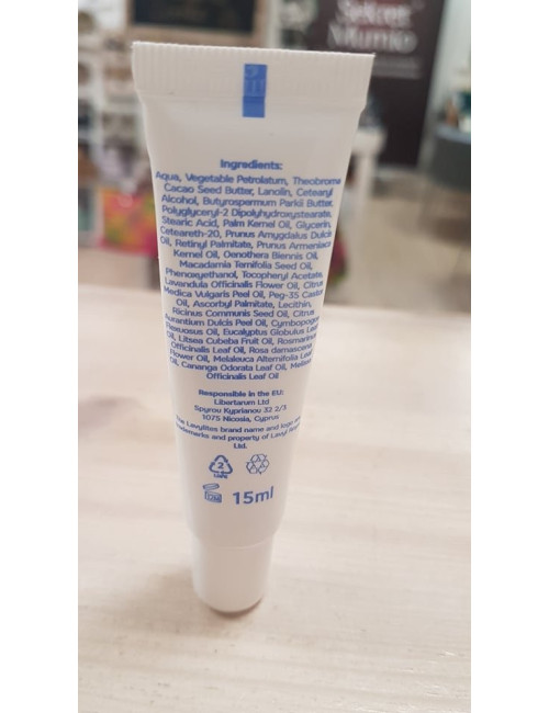 LaVylo Lip Balm, Natural Organic, Lavyl for dry, chapped lips 15ml