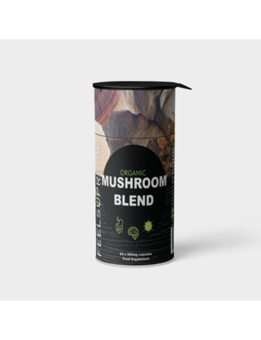 Organic Mushroom Blend 60 Capsules Feel Supreme