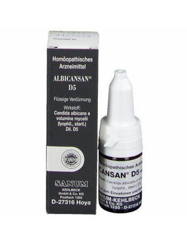 SANUM ALBICANSAN D5 DROPS 10ml SANUM HOMEOPATHIC REMEDY