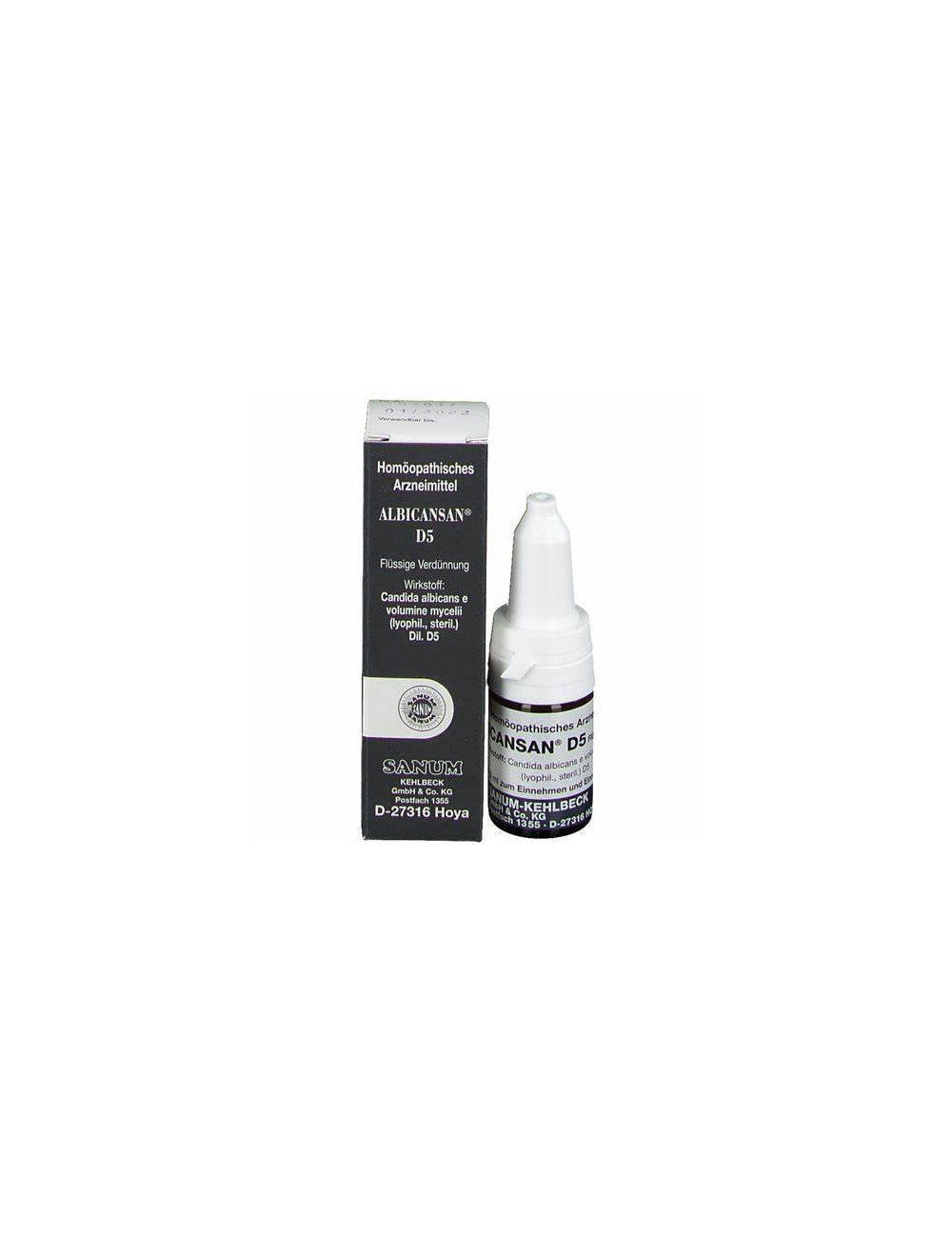 SANUM ALBICANSAN D5 DROPS 10ml SANUM HOMEOPATHIC REMEDY