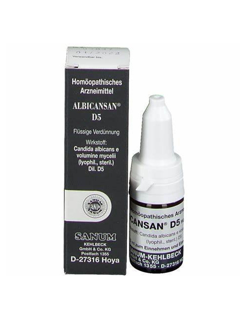 SANUM ALBICANSAN D5 DROPS 10ml SANUM HOMEOPATHIC REMEDY