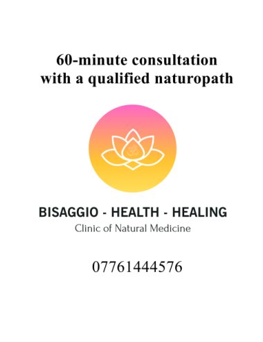 60-minute consultation with a qualified naturopath