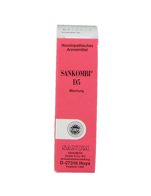SANUM SANKOMBI D5 DROPS 10ML SANUM HOMEOPATHIC REMEDY