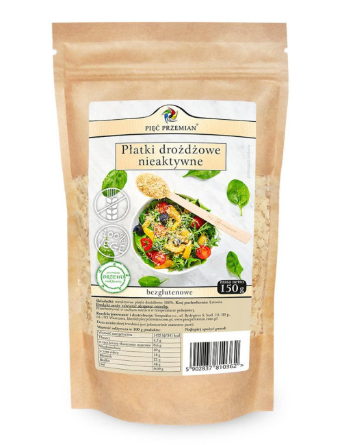 Inactive Yeast Flakes 150g – Gluten-Free & Rich in B Vitamins
