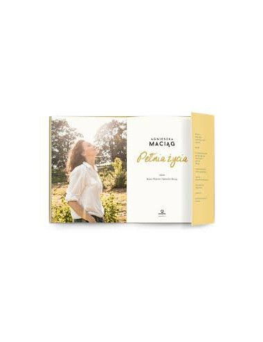 Agnieszka Maciąg Pełnia Życia Book in Polish