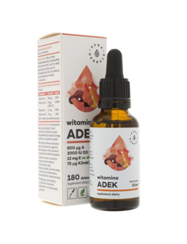 ADEK Vitamins 30ml, Aura Herbals