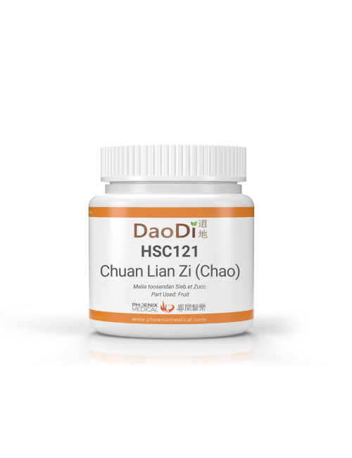 CHUAN LIAN ZI (CHAO) 100g, Granulated Herbs