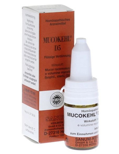 SANUM MUCOKEHL D5 DROPS 10ML SANUM HOMEOPATHIC REMEDY