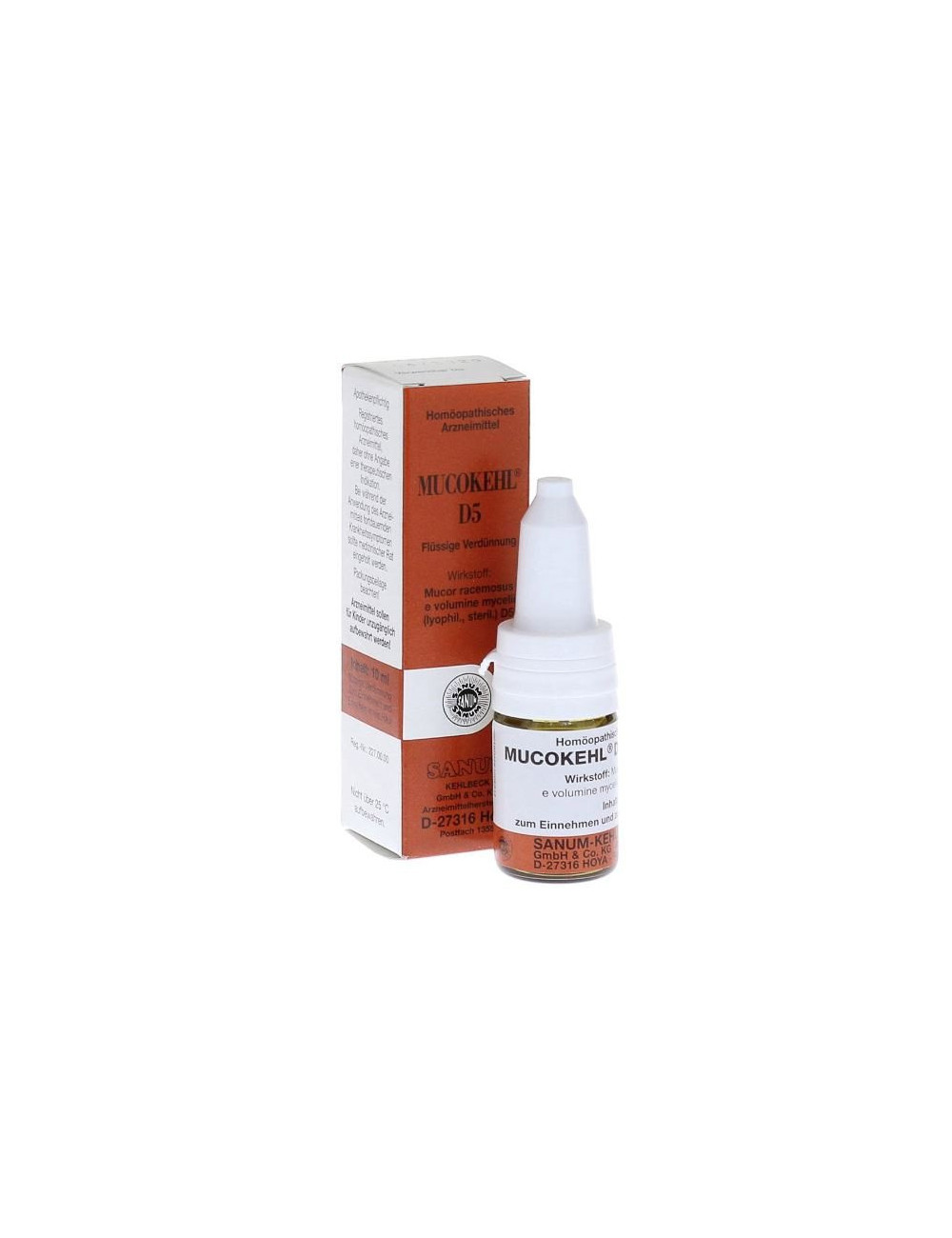 SANUM MUCOKEHL D5 DROPS 10ML SANUM HOMEOPATHIC REMEDY