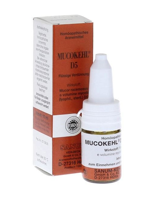SANUM MUCOKEHL D5 DROPS 10ML SANUM HOMEOPATHIC REMEDY