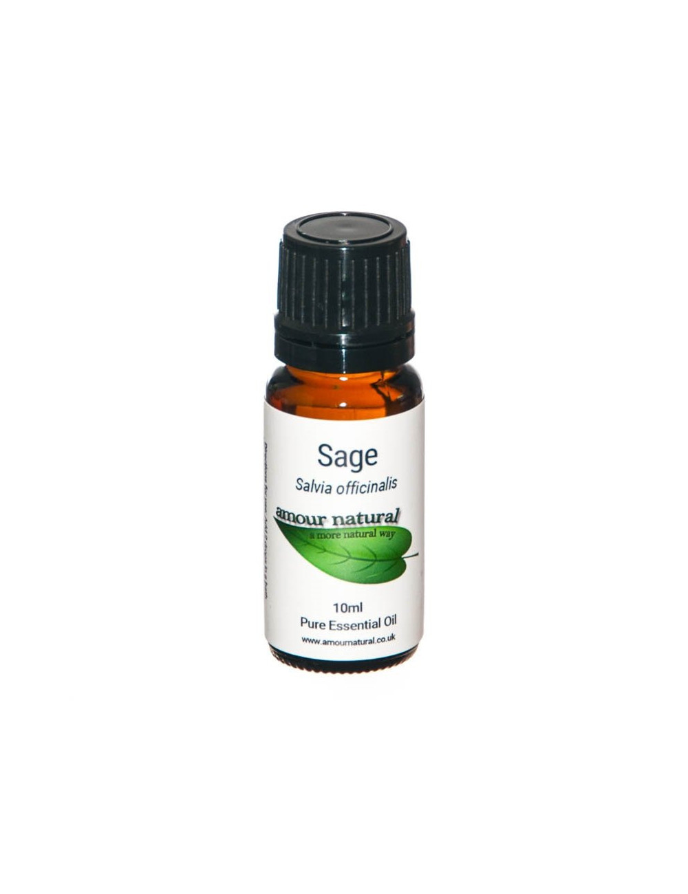 Sage Pure Essential Oil 10ml, Amour Natural
