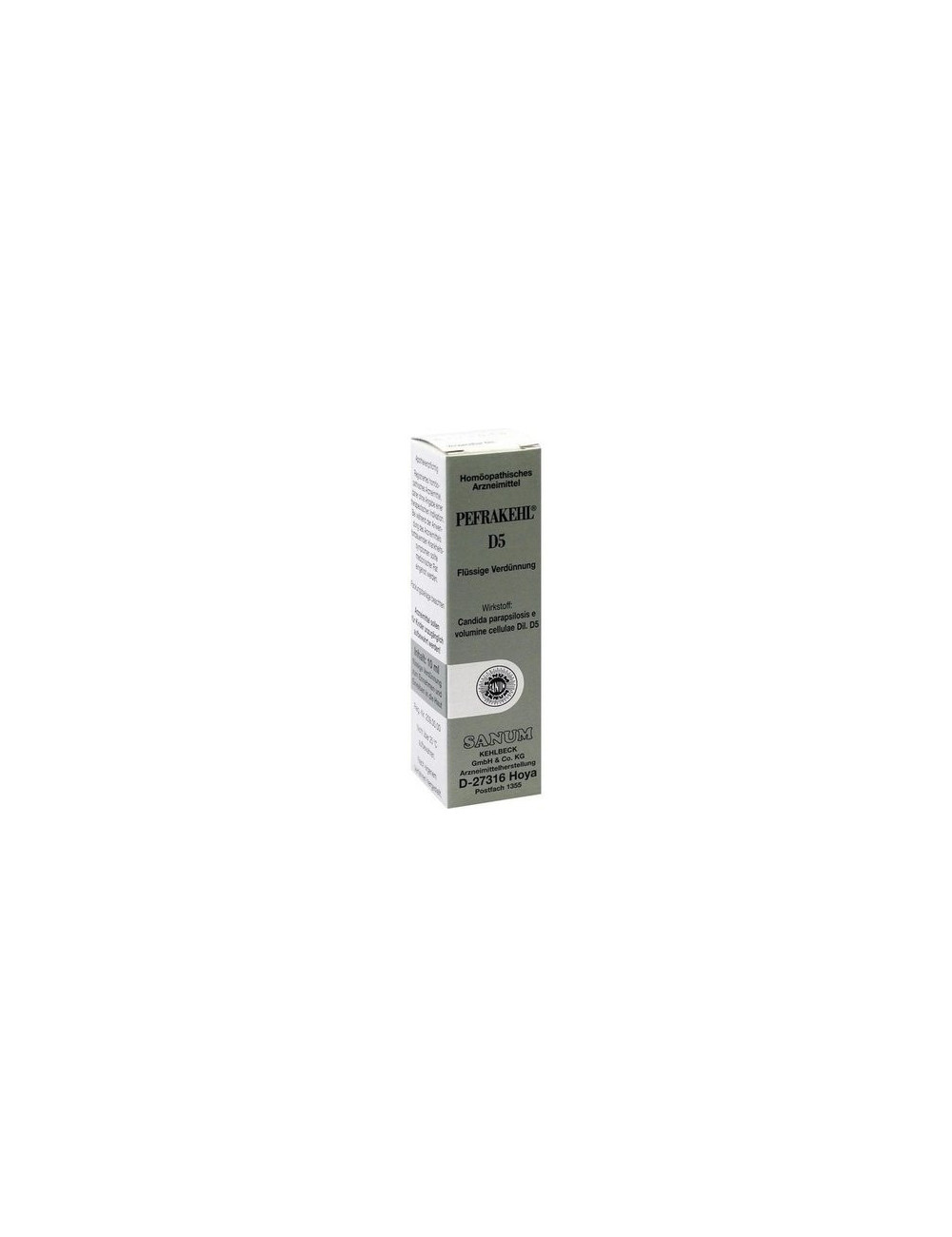 SANUM PEFRAKEHL D5 DROPS 10ML SANUM HOMEOPATHIC REMEDY