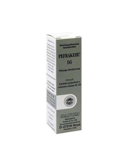 Pefrakehl D5 Drops 10ml | Sanum Homeopathic Candida Formula