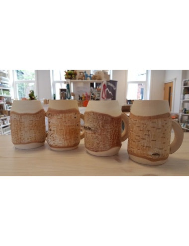 Handmade Wooden Mugs SMALL Size