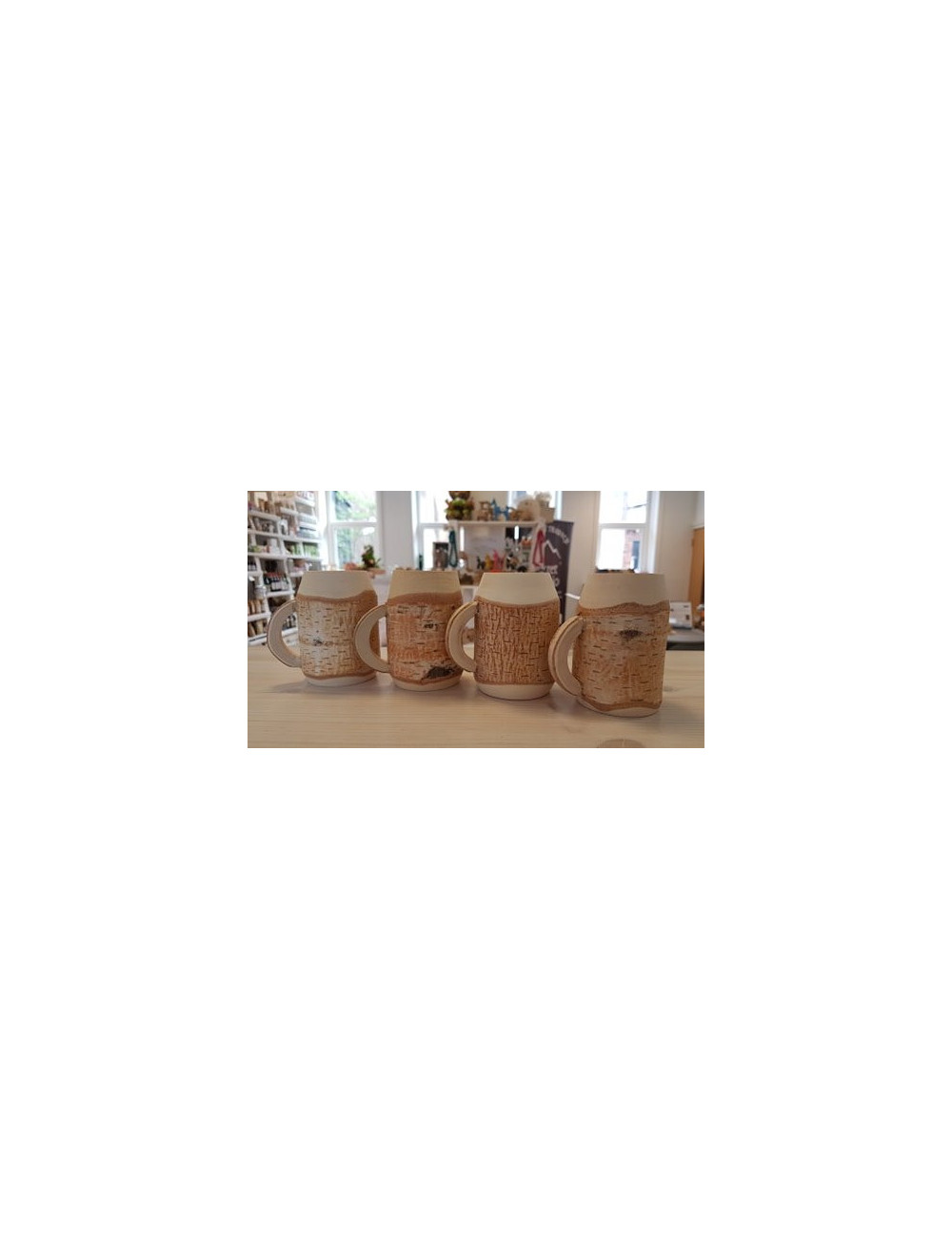 Handmade Wooden Mugs SMALL Size
