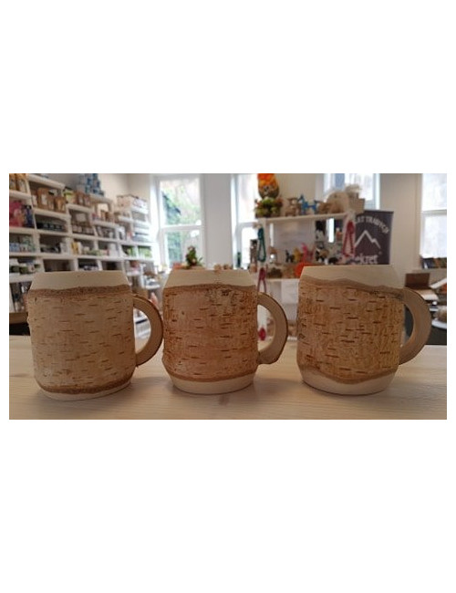 Handmade Wooden Mugs SMALL-SHORT Size