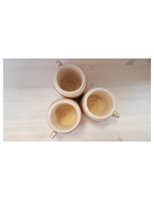 Handmade Wooden Mugs SMALL-SHORT Size