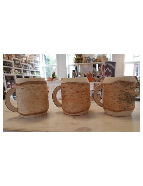 Handmade Wooden Mugs SMALL-SHORT Size