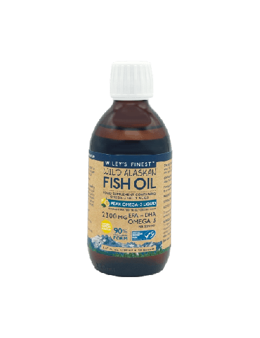 Wild Alaskan Peak Omega-3 Liquid Fish Oil 2300mg EPA+DHA OMEGA-3, 250ml