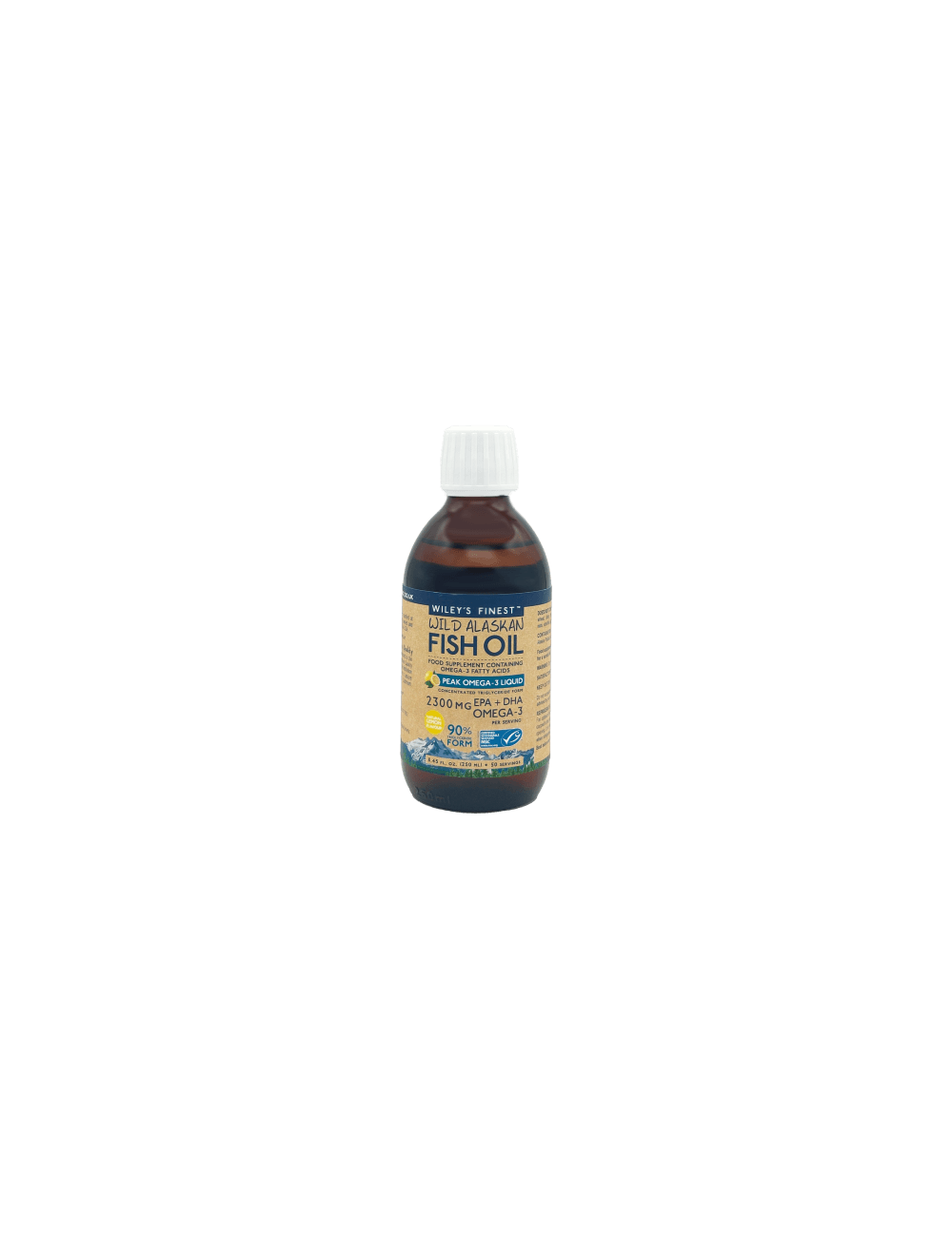 Wild Alaskan Peak Omega-3 Liquid Fish Oil 2300mg EPA+DHA OMEGA-3, 250ml
