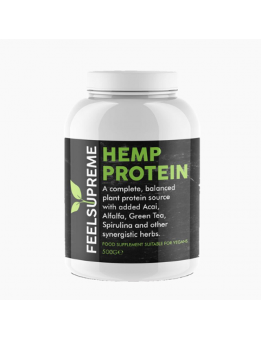 Hemp Protein – A Complete Plant Based Protein Full Amino Acid Profile. Organic And Vegan Friendly - 500G