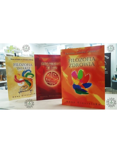 Zestaw 3 książek Anny Ciesielskiej – Zasady Pięciu Elementów Polish Books