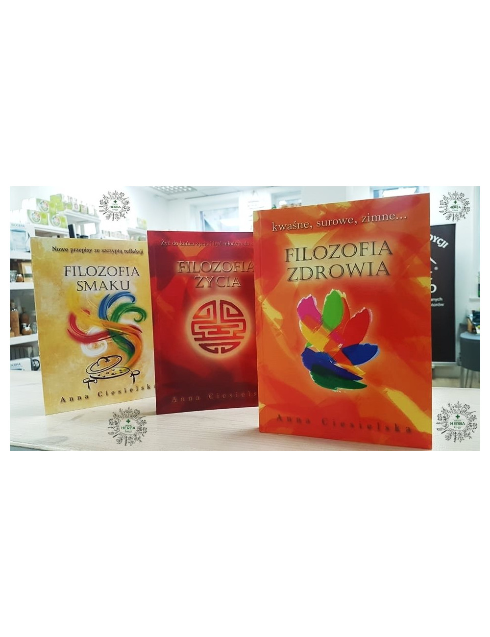 Zestaw 3 książek Anny Ciesielskiej – Zasady Pięciu Elementów Polish Books