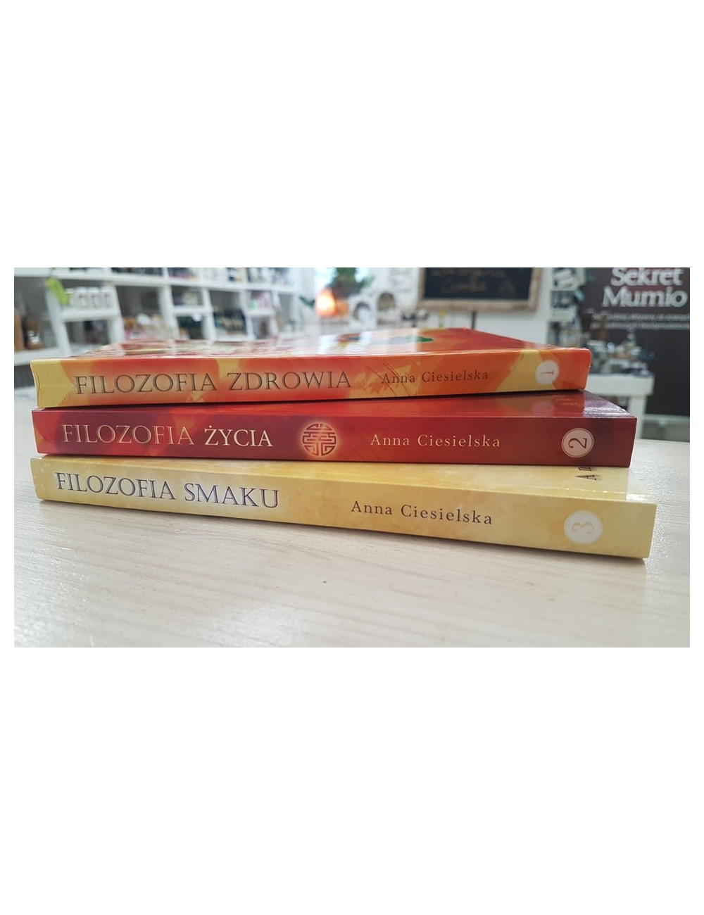 Zestaw 3 książek Anny Ciesielskiej – Zasady Pięciu Elementów Polish Books